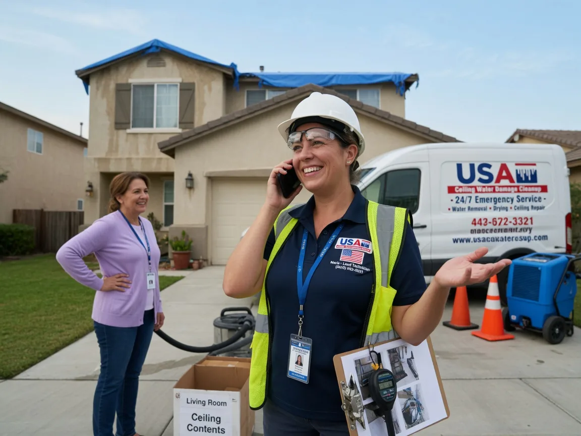 Ceiling Water Damage Restoration Okeene, OK FAQs